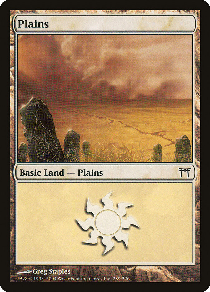 Plaines (289) [Champions de Kamigawa]