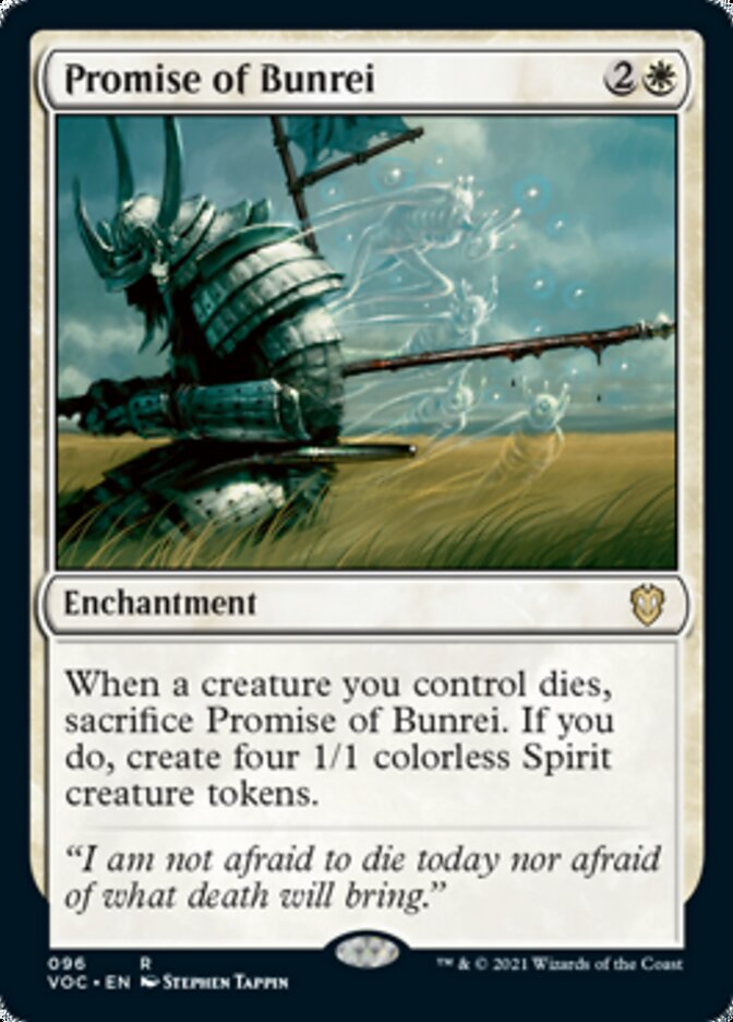 Promesse de Bunrei [Innistrad: Commander Chasse de minuit]