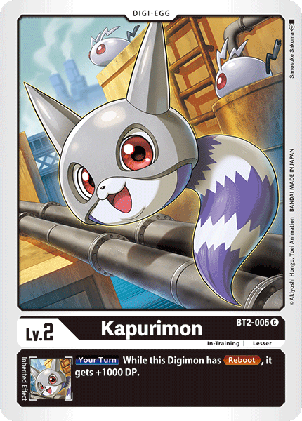 Kapurimon [BT2-005] [Booster especial de lanzamiento Ver.1.0]