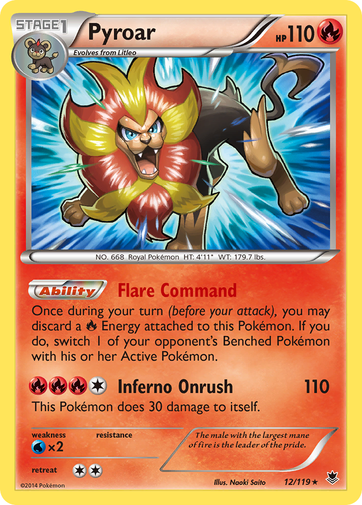Pyrax (12/119) [XY: Forces Émeraude]