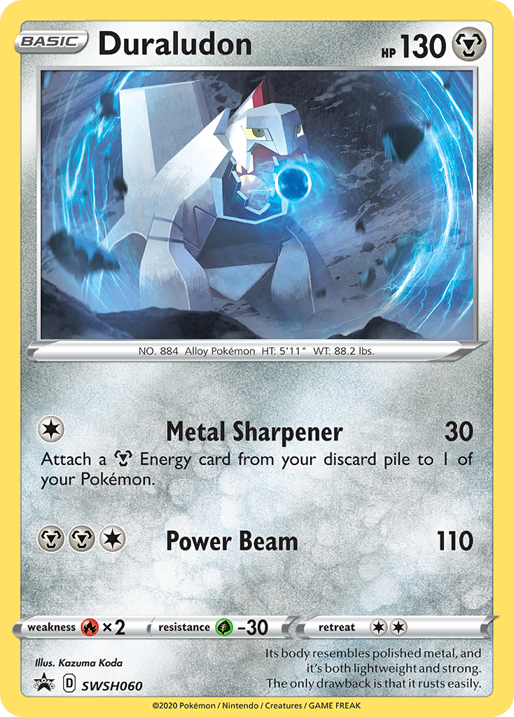 Duraludon (SWSH060) [Espada y Escudo: Promos de Estrella Negra]