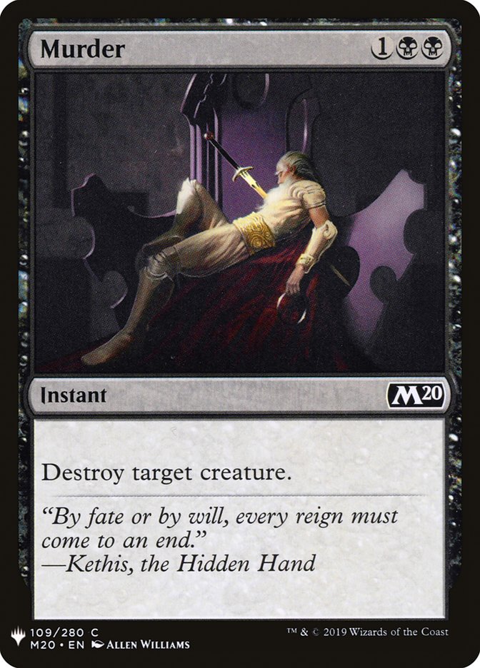 Asesinato [Mystery Booster]
