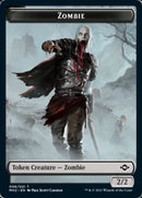 Trésor (21) // Jeton double face Zombie [Jetons Modern Horizons 2]