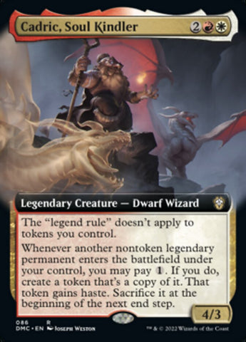Cadric, Encendedor de Almas (Arte Extendido) [Commander de Dominaria Unida]