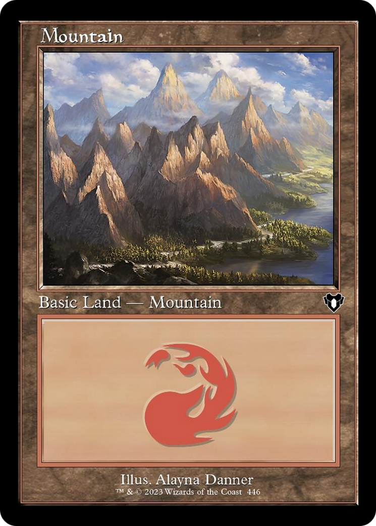 Montagne (446) (Rétro) [Commander Masters]