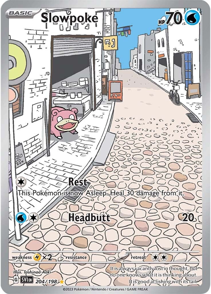 Slowpoke (204/198) [Escarlata y Púrpura: Set Básico]