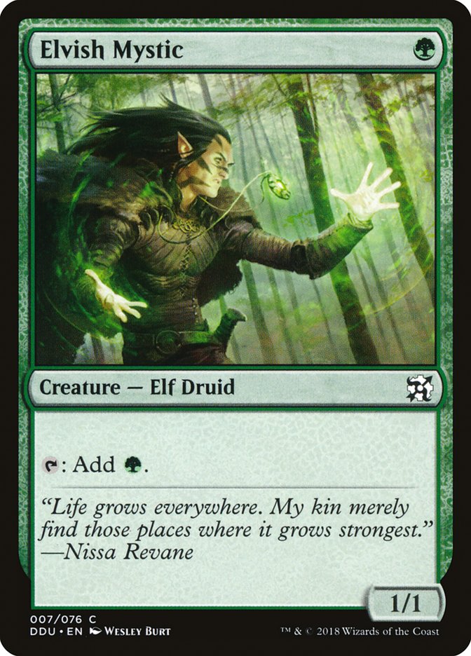 Mystique elfe [Duel Decks: Elves vs. Inventors]