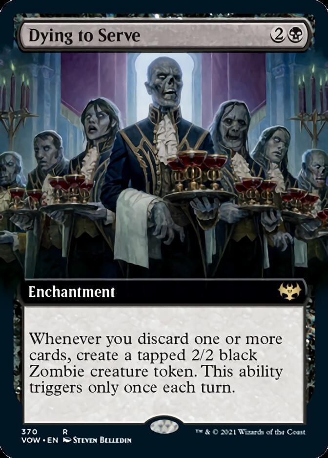 Mourir au service (Extended Art) [Innistrad: Vœu de sang]