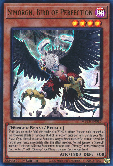 Simorgh, Oiseau de la Perfection [MP23-FR016] Ultra Rare