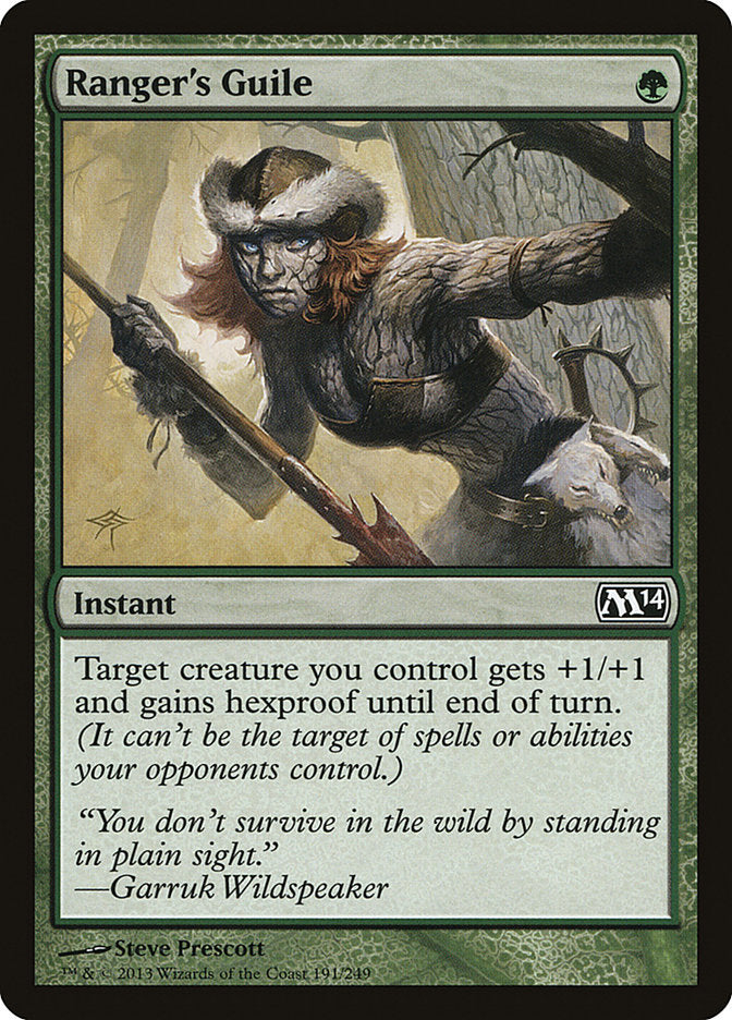 Ruse du garde forestier [Magic 2014]