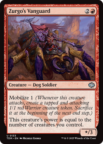Avant-garde de Zurgo [Tarkir : Rafale draconique]