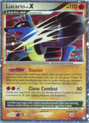 Lucario LV.X (122/123) [Diamant & Perle : Trésors Mystérieux]
