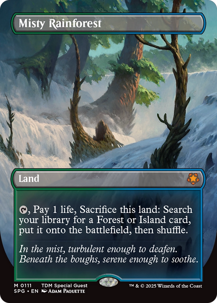 Brume de forêt tropicale (Sans bordure) [Tarkir : Invités spéciaux de Dragonstorm]