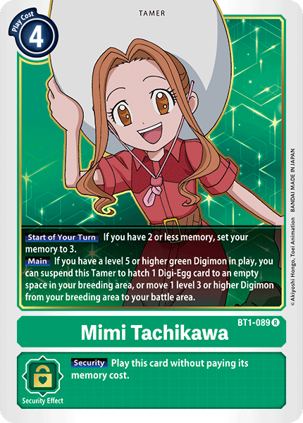 Mimi Tachikawa [BT1-089] [Ver.1.0 Lanzamiento de Booster Especial]