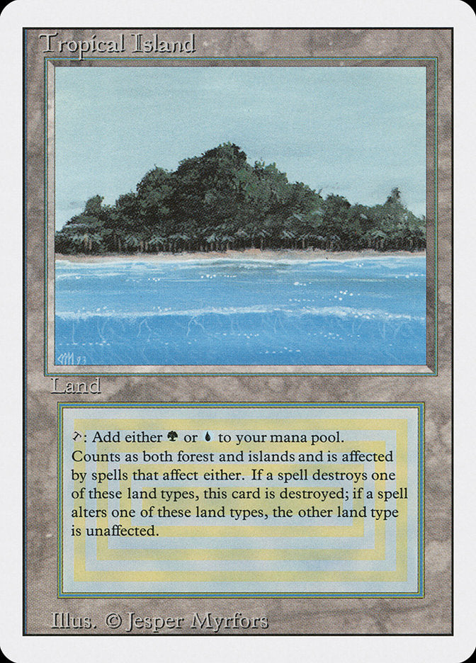La isla tropical [edición revisada]