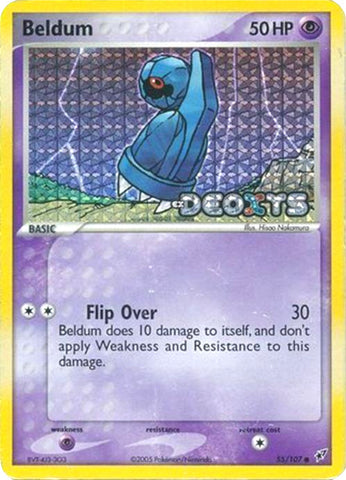 Beldum (55/107) (Estampado) [EX: Deoxys]