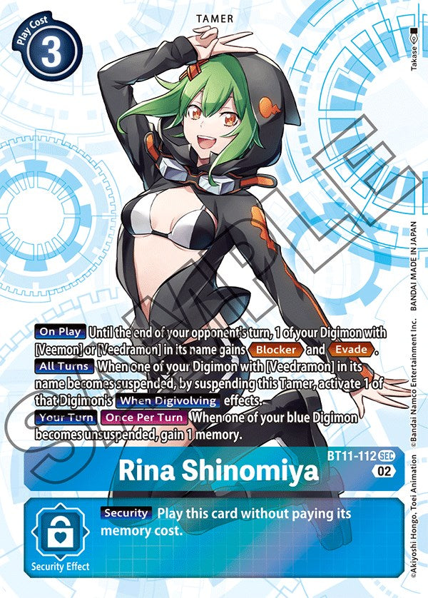 Rina Shinomiya [BT11-112] [Fase dimensional]