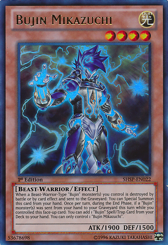 Bujin Mikazuchi [SHSP-FR022] Ultra Rare