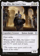 Syr Alin, griffe du lion [Trône d'Eldraine]