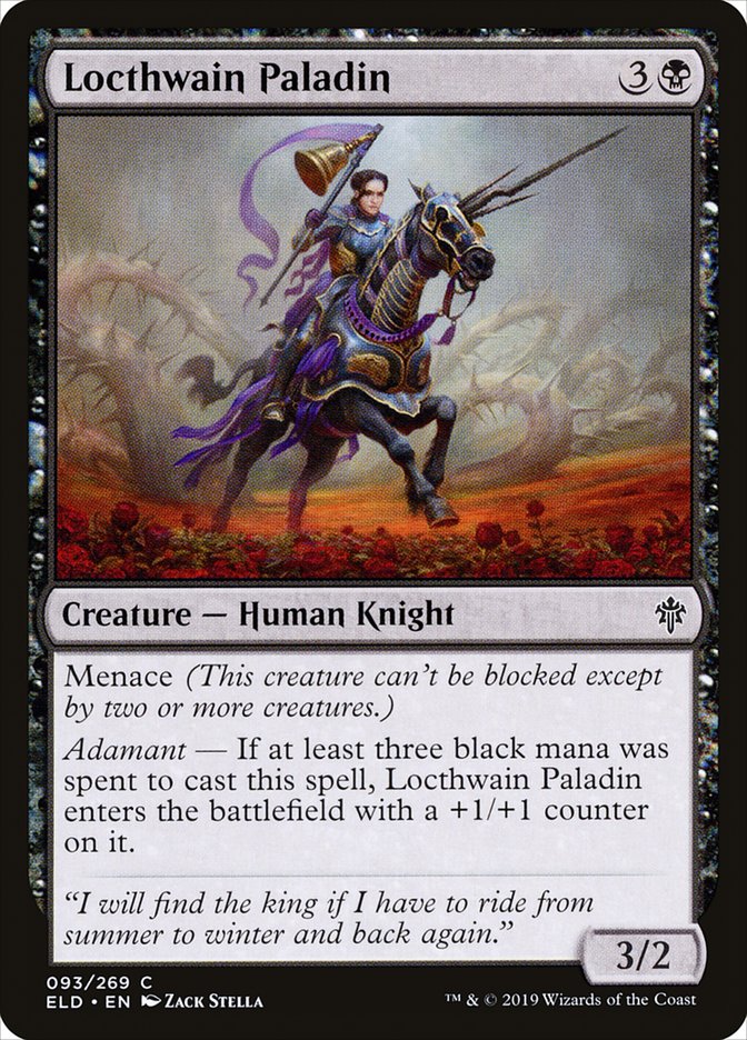 Paladin de Locthwain [Le trône d'Eldraine]