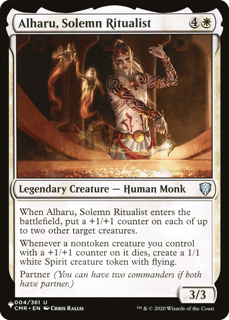 Alharu, ritualiste solennelle [The List]