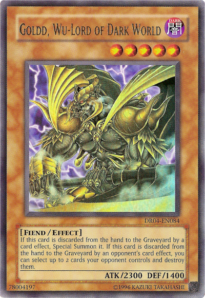 Goldd, Señor Oscuro del Mundo Oscuro [DR04-EN084] Ultra Rara
