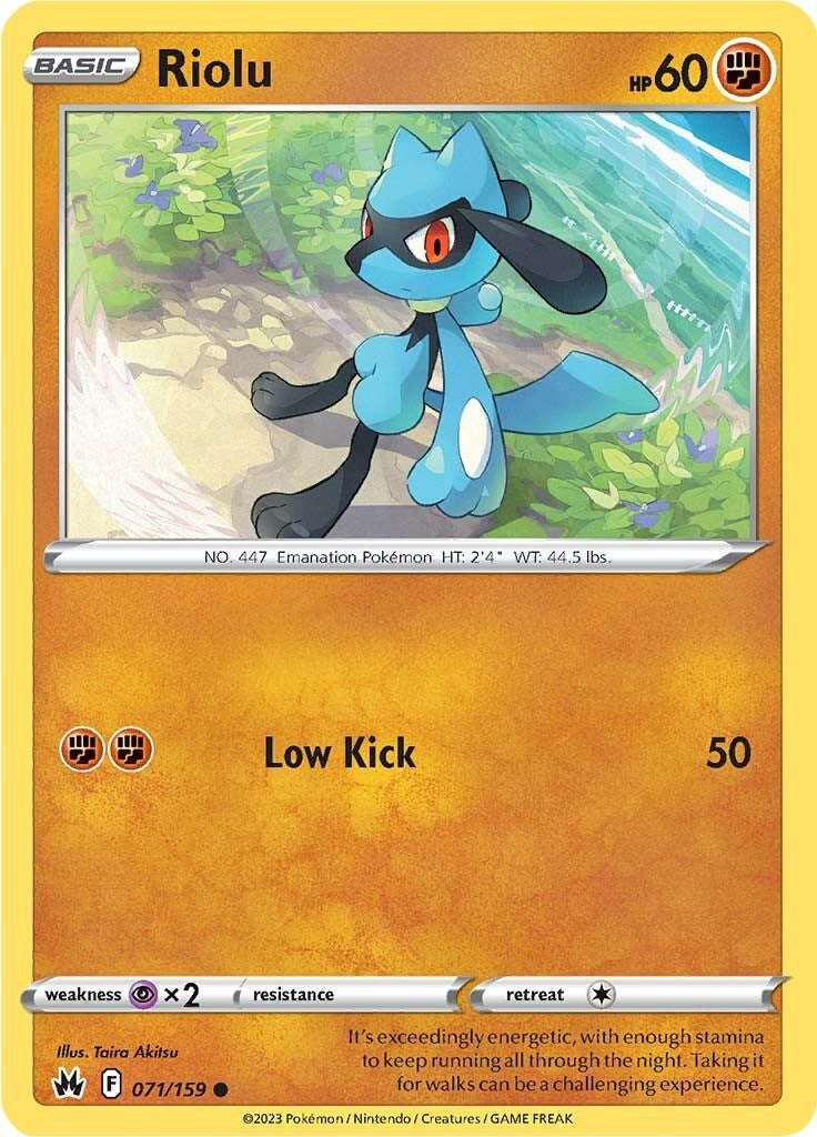 Riolu (071/159) [Espada y Escudo: Cenit Supremo]