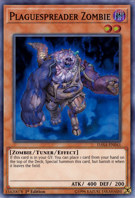 Zombie Propagador de Plagas [DASA-EN041] Súper Rara