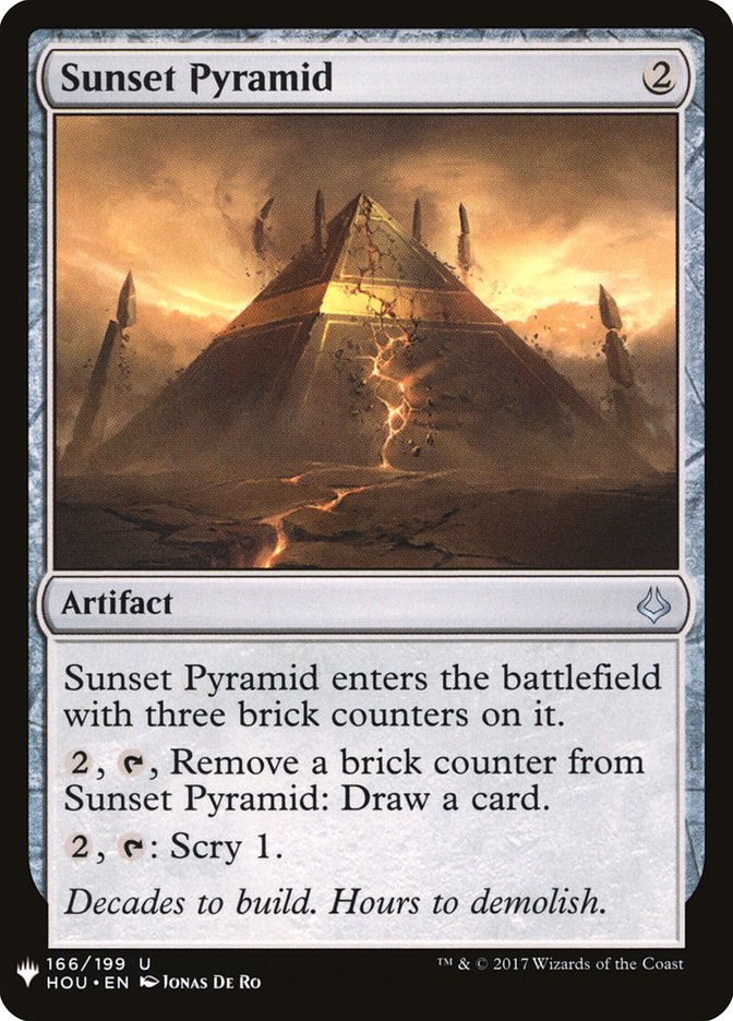 Pyramide crépusculaire [Mystery Booster]