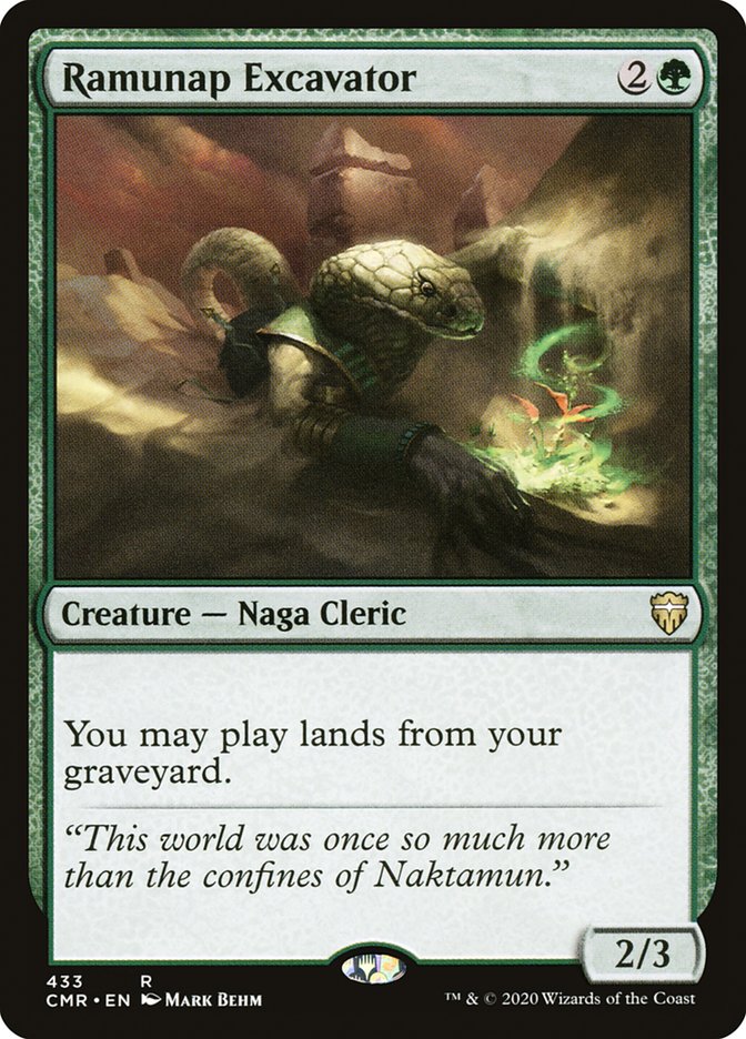 Excavador de Ramunap [Commander Legends]