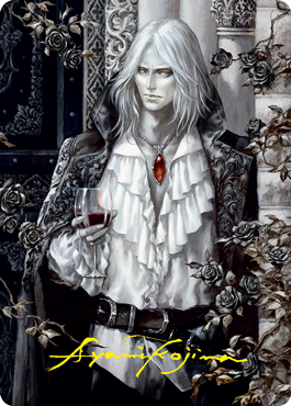 Sorin le Morne 2 Carte artistique (signature estampillée or) [Série artistique Innistrad: Vœu de sang]