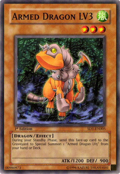 Dragon Armé LV3 [SD1-FR005] Commune