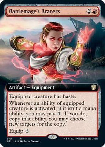 Brazales del magobélico (Arte extendido) [Commander 2021]