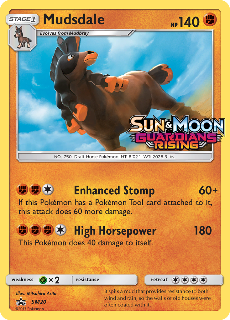 Mudsdale (SL20) [Soleil et Lune : Cartes promo Étoiles Noires]