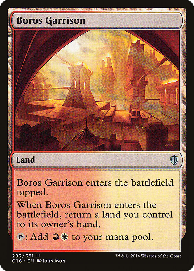 Garnison de Boros [Commander 2016]
