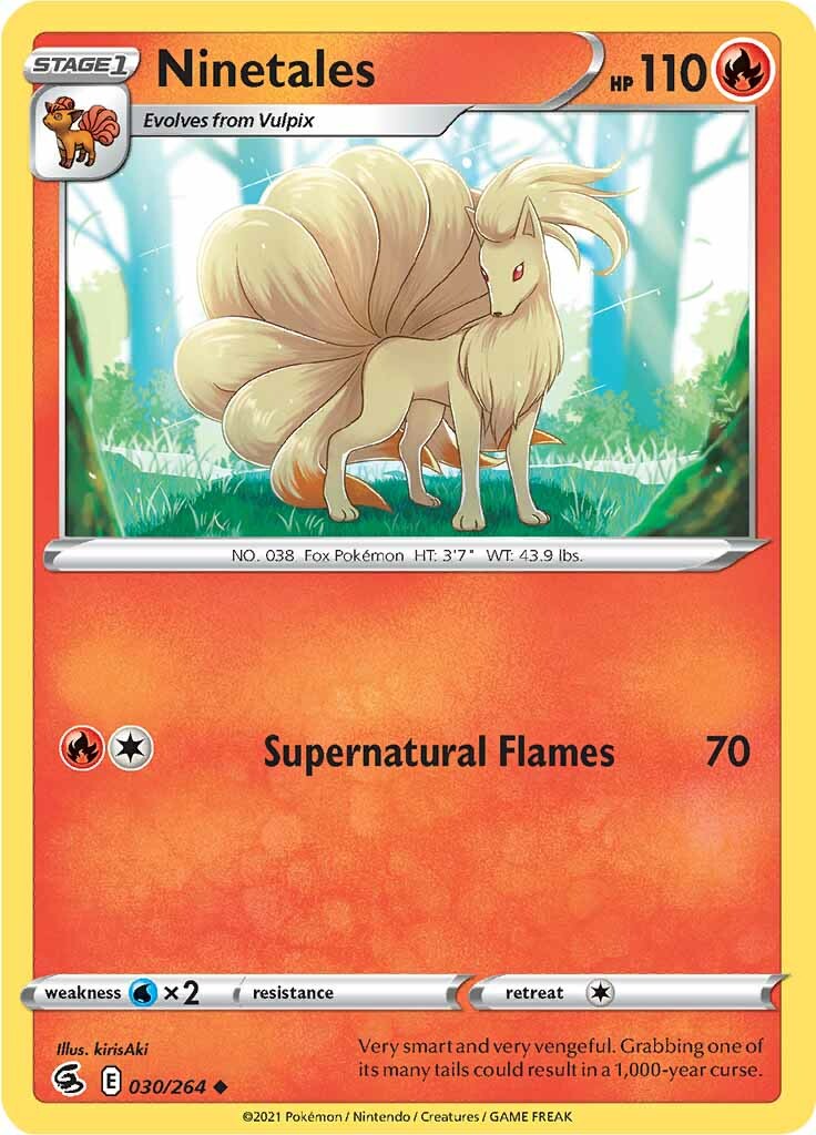 Ninetales (030/264) [Espada y Escudo: Golpe Fusión]