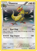 Haxorus (88/101) [Noir & Blanc : Victoires Royales]