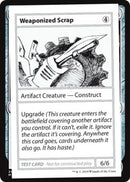 Ferraille militarisée (édition 2021) [Cartes de test de Mysterium Booster]