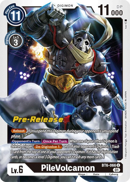 PileVolcamon [BT6-066] [Cartas de Pre-Lanzamiento Double Diamond]
