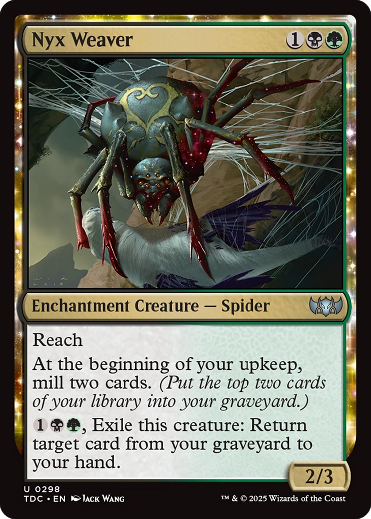 Tisse-nuit Nyx [Commander Tarkir : Tempête de dragons]