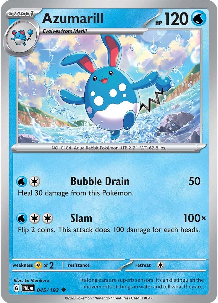 Azumarill (045/193) [Escarlata y Púrpura: Evolución en Paldea]