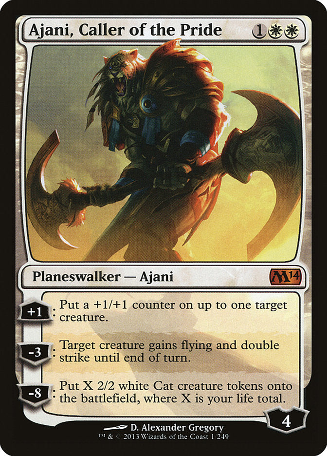 Ajani, Llamador de la Manada [Magic 2014]