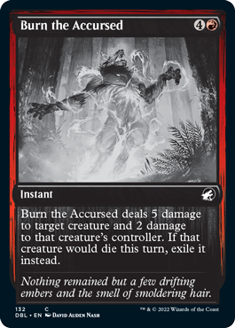 Brûler l'hérétique [Innistrad: Double Feature]