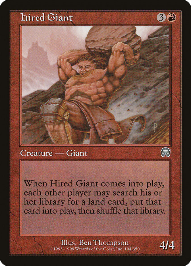 Gigante contratado [Mercadian Masques]