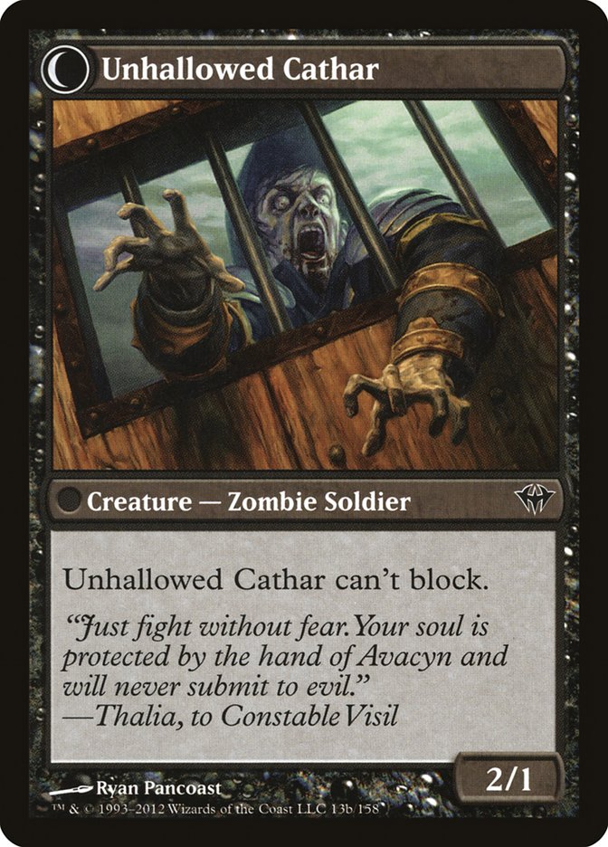 Cathare loyal // Cathare profané [Ascension des ténèbres]