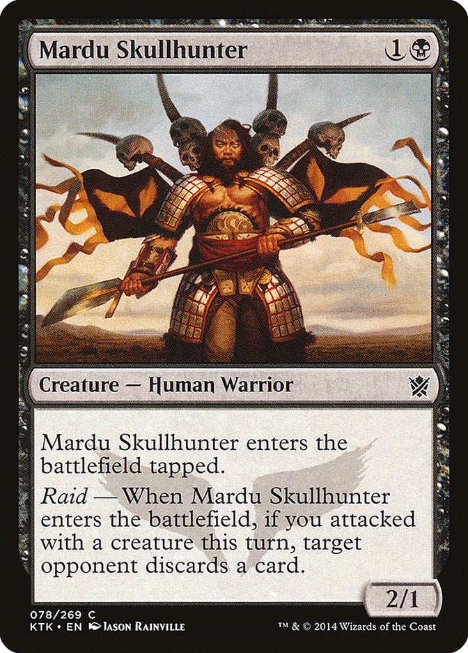 Chasseur de crânes mardu [Khans de Tarkir]