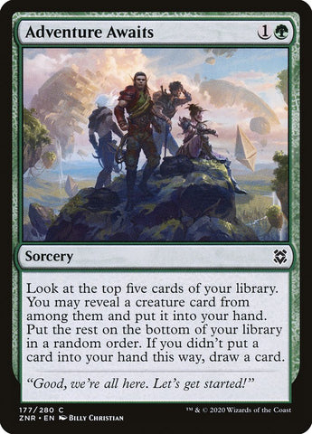 L'aventure vous attend [Zendikar Rising]