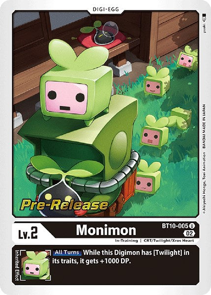 Monimon [BT10-005] [Cartas de Pre-lanzamiento Xros Encounter]
