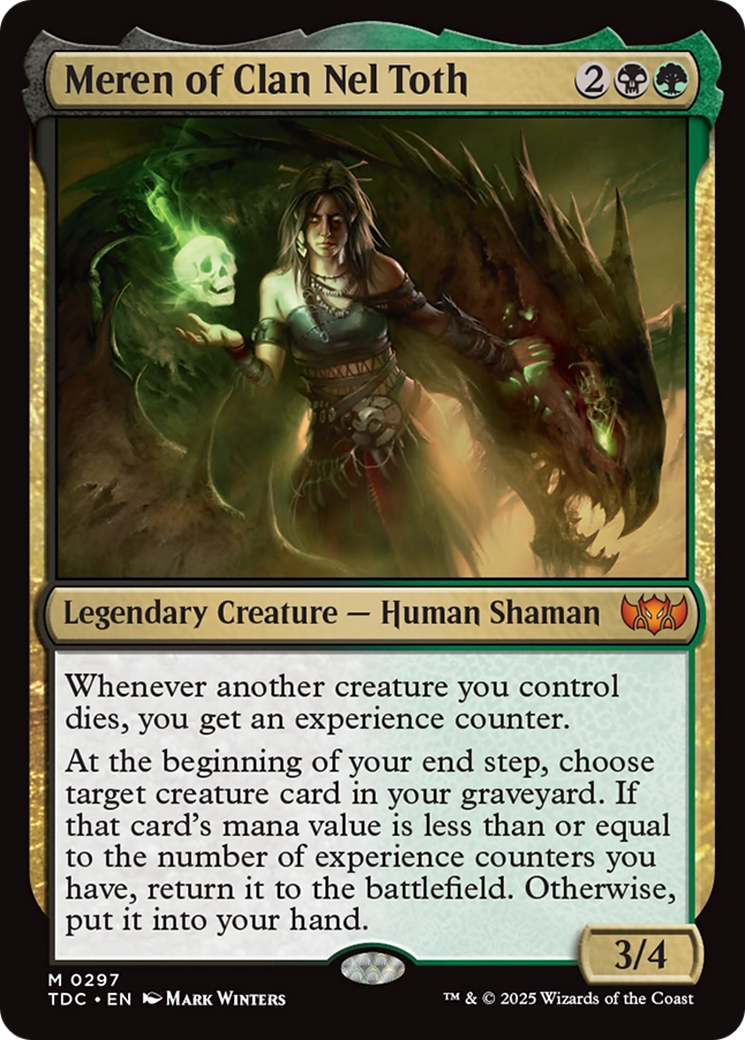 Meren du clan Nel Toth [Tarkir : Commander Dracostorm]