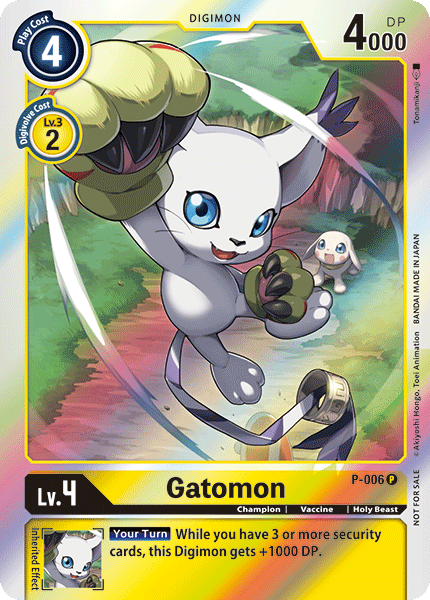 Gatomon [P-006] [Cartas promocionales]